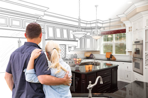 Professional Open Concept Kitchen technician working in Derwood, MD